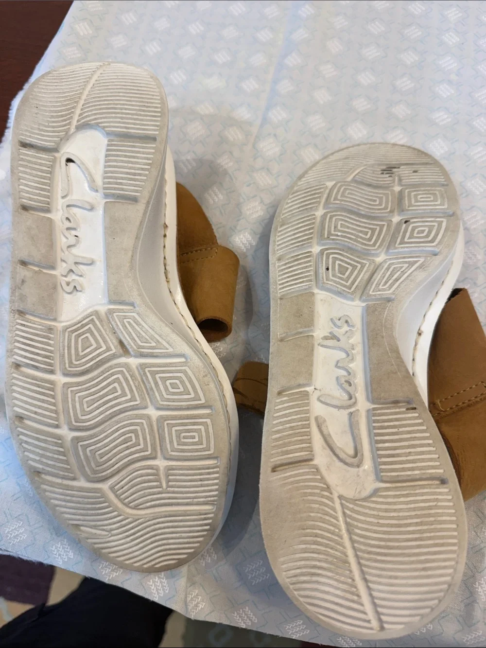 Women’s Tan Leather Slide Sandals - Comfortable Casual Sandal